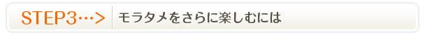 STEP3 �����^��������Ɋy���ނɂ�