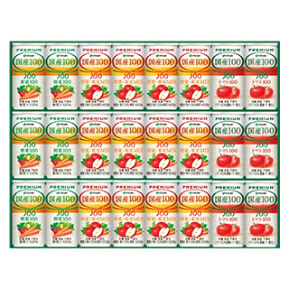 タメせる！伊藤園「国産野菜100 ギフトセット 190g × 24本」