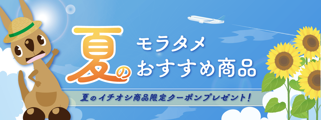 モラタメスタッフの夏!イチオシ ピックアップ商品