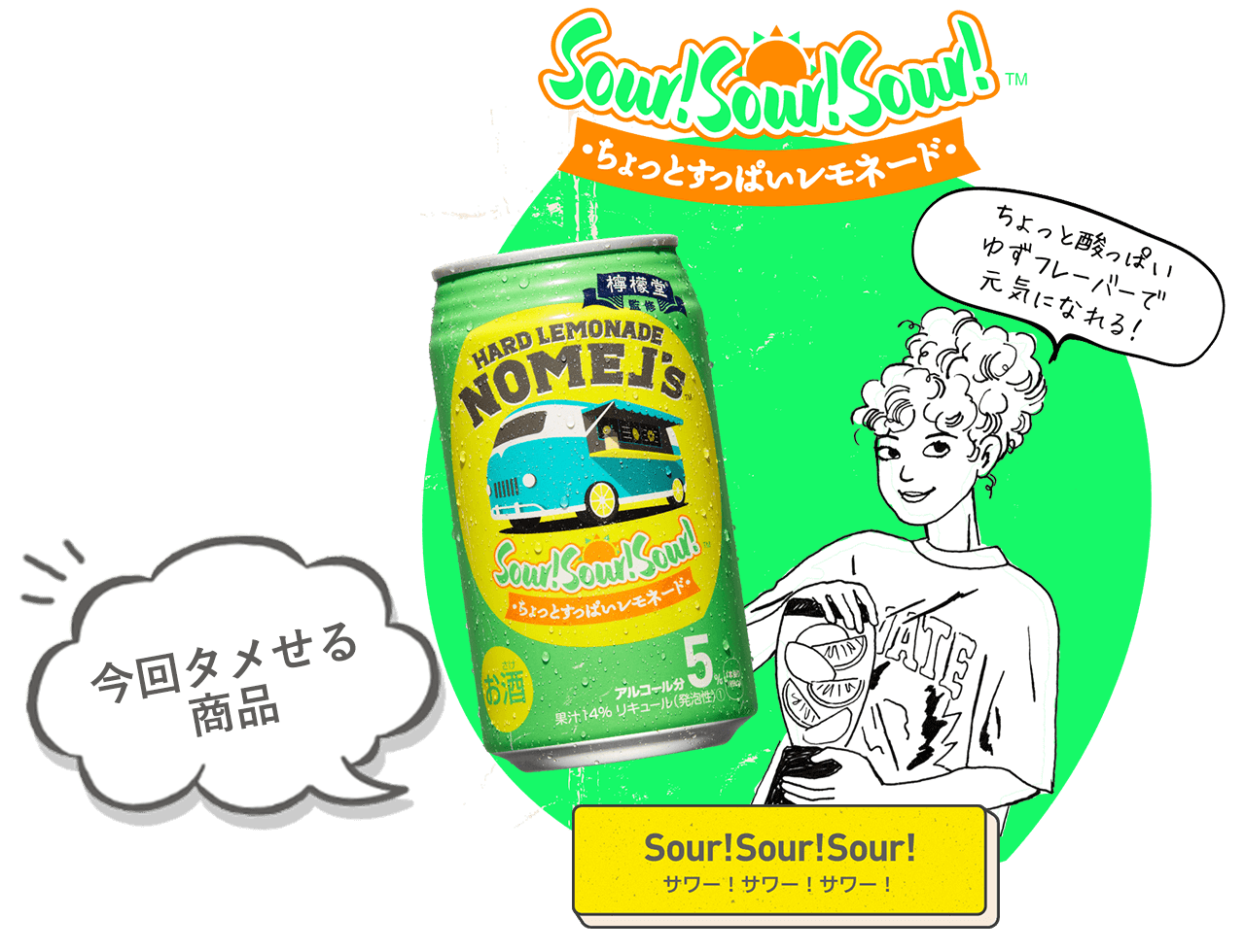 Sour!Sour!Sour! ちょっと酸っぱいレモネード