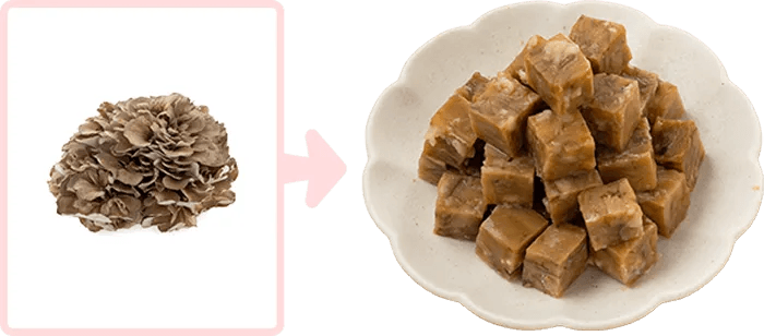 ユキグニファクトリーキノコのお肉