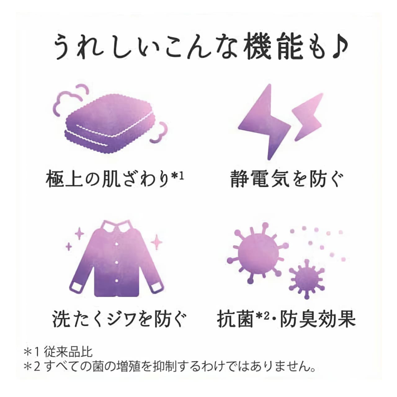 うれしいこんな機能も♪