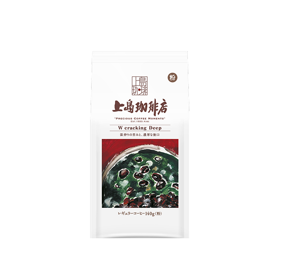 上島珈琲店 W cracking Deep 140g(粉)