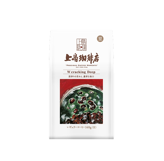 上島珈琲店 W cracking Deep 140g(豆)