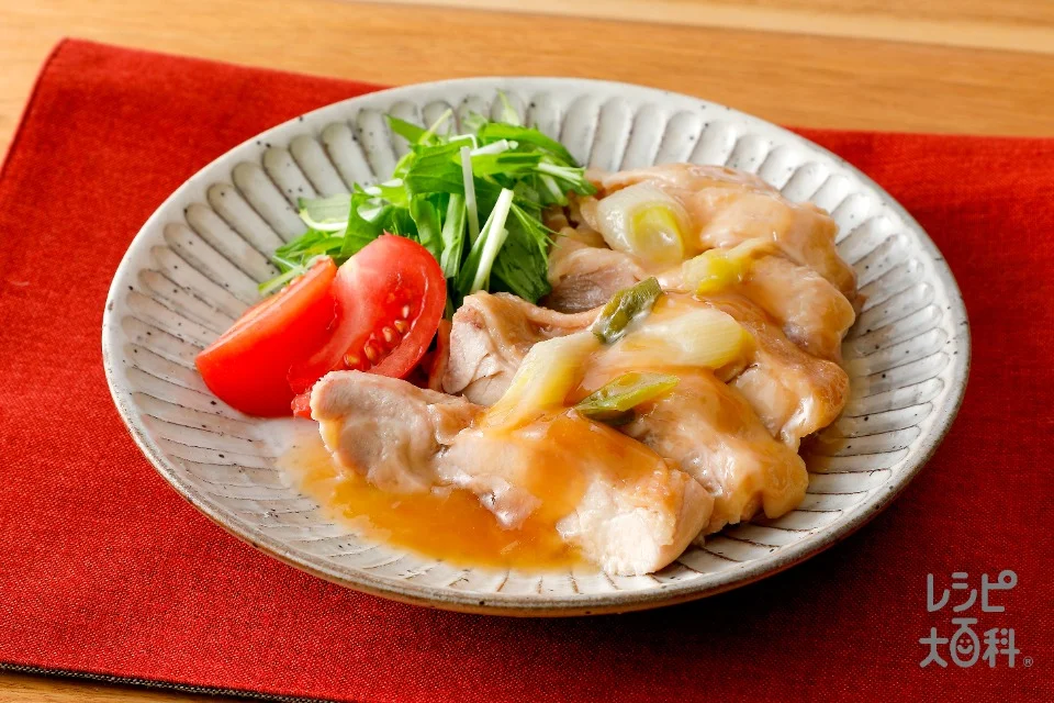 スチーミー®鶏もも肉で簡単蒸し鶏