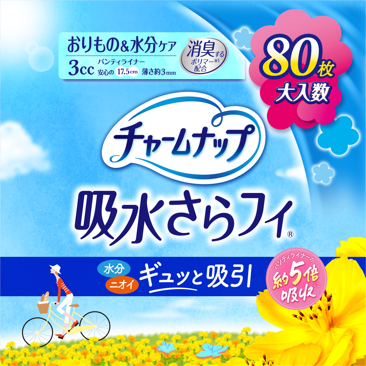 チャームナップ吸収サラフィ®3cc