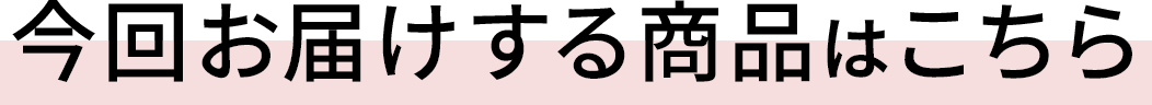 今回お届けする商品はこちら