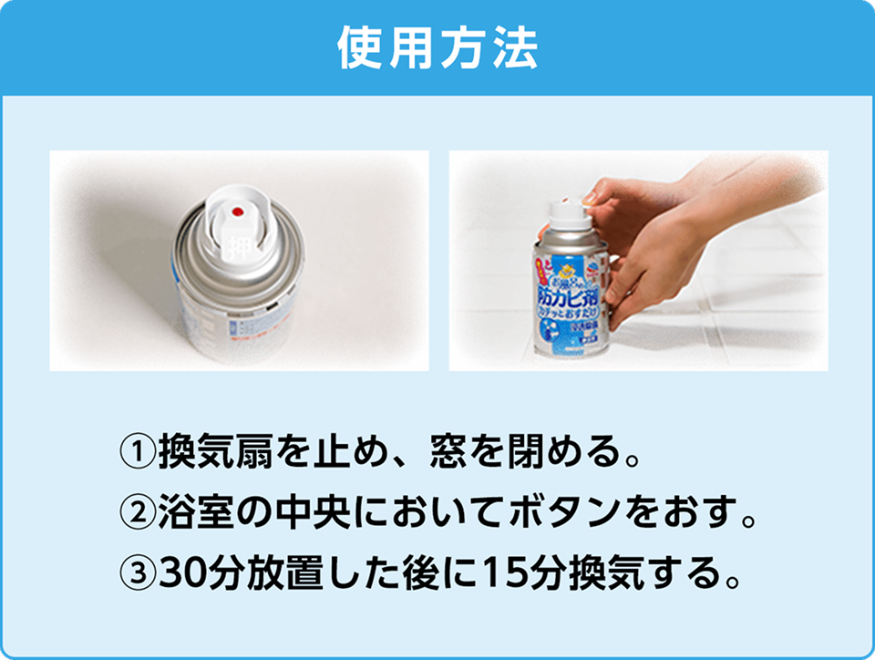 �g�p���@
              1:���C����~�߁A����߂�B2:�����̒����ɂ����ă{�^���������B3:30�����u�������15�����C����B