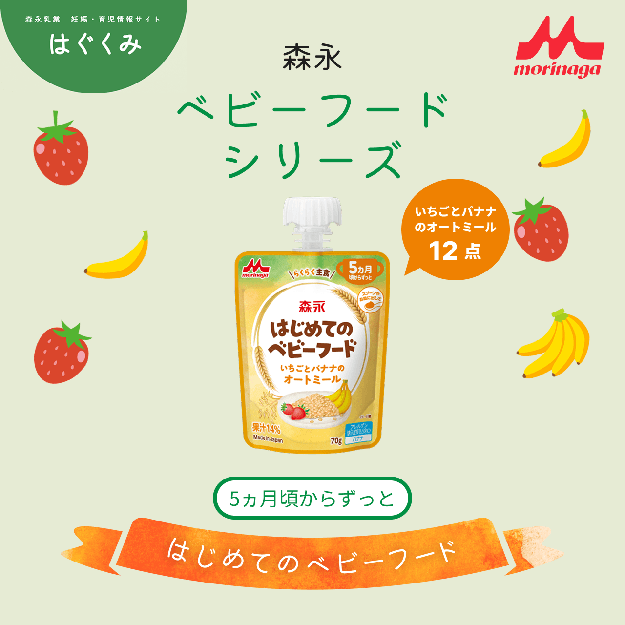 ベビーフードシリーズ はじめてのベビーフード