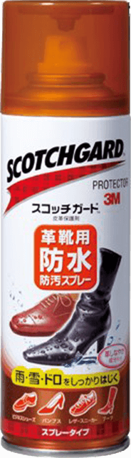 スコッチガード(TM) 防水・防汚スプレー 革靴専用