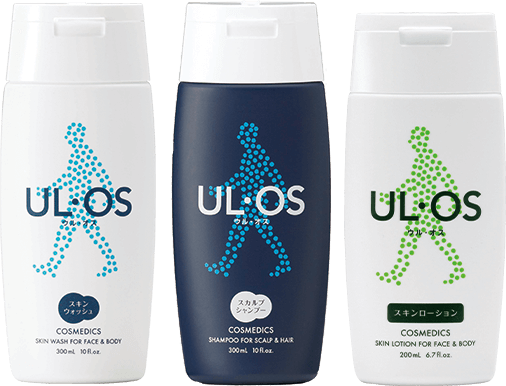 ウル・オス 薬用スキンウォッシュ(医薬部外品),ウル・オス 薬用スカルプシャンプー(医薬部外品),ウル・オス スキンローション