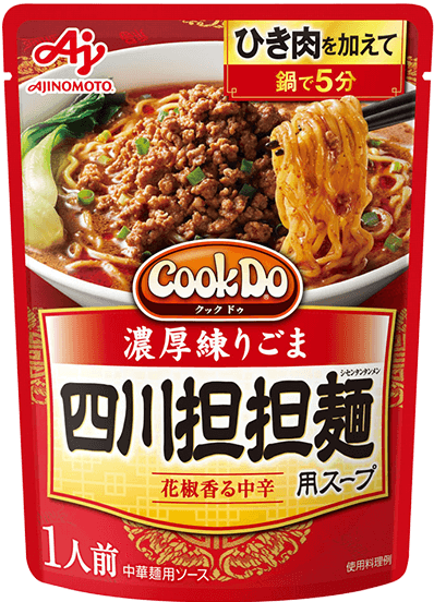 「Cook Do®」濃厚練りごま 四川担担麺用