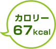 カロリー67kcal