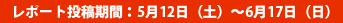 ���|�[�g���e���ԁF5��12���i�y�j�`6��17���i���j
