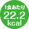 1H 22.2kcal