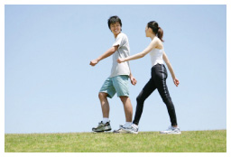 ウォーキングに唐辛子の力