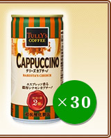 TULLY'S COFFEE BARISTA'S CHOICE CAPPUCCINO ×30