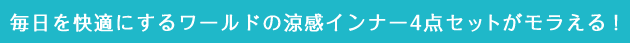 ���������K�ɂ��郏�[���h�̗����C���i�[4�_�Z�b�g����������I
