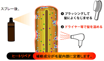 タメせる！柳屋本店「ケララボ 生ケラチン髪の補修液 200mL／柳屋