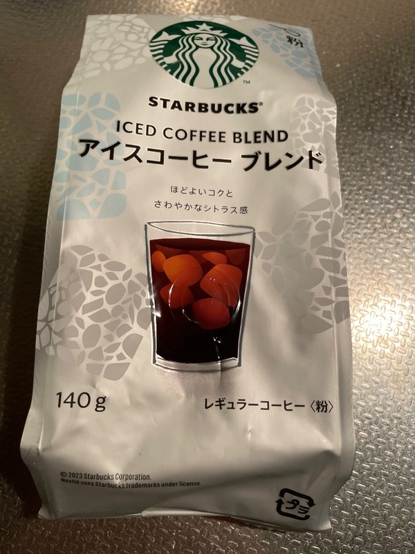 スターバックス® レギュラーコーヒー(粉)アイスコーヒー ブレンド 140g 2点