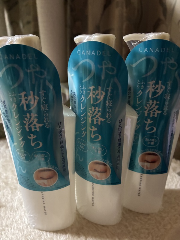 カナデル クレンジングウォーター×3個