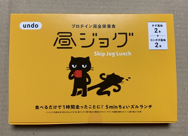 昼ジョグ（チゲ風味2食、コンポタ風味2食）