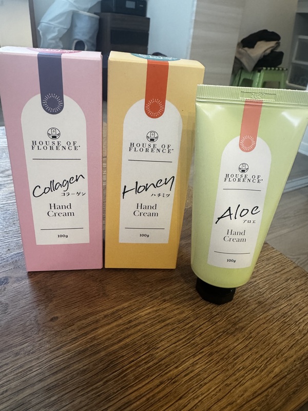 HOUSE OF FLORENCE ハンドクリーム3種3個