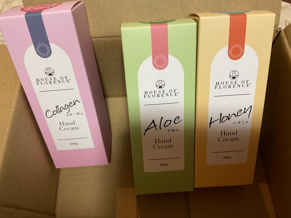 HOUSE OF FLORENCE ハンドクリーム3種3個