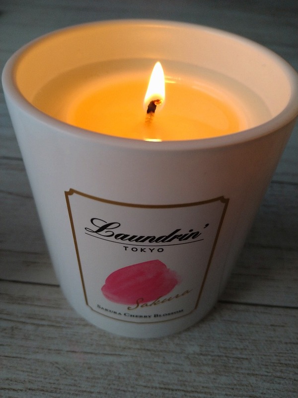 ランドリン アロマキャンドル サクラチェリーブロッサム×2個