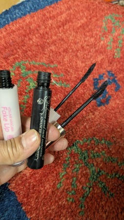 PINKROSA フェイクアップボリュームマスカラ ブラック×2個