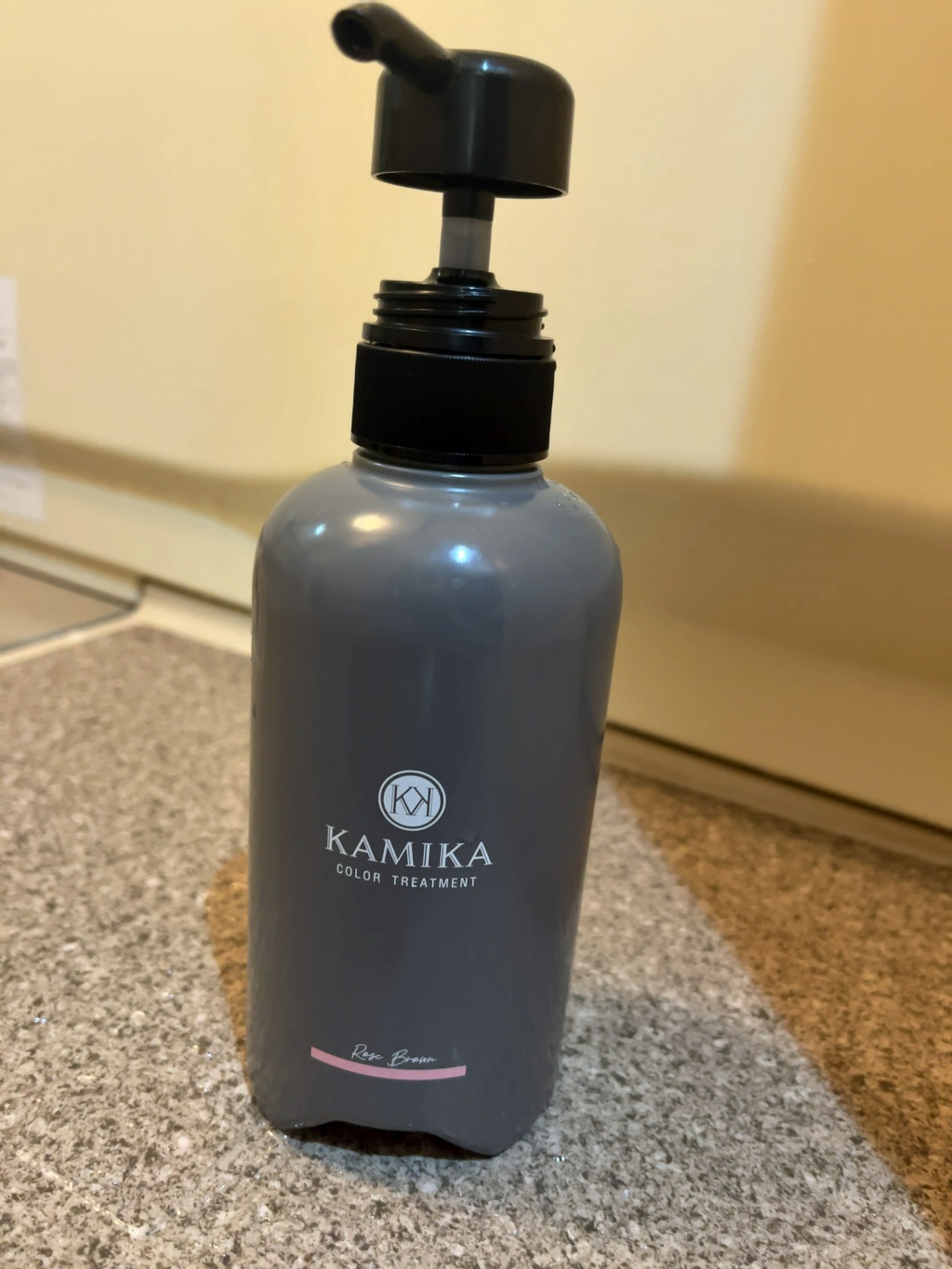 タメせる！ECH「KAMIKA白髪染めカラートリートメント ローズブラウン×2個」
