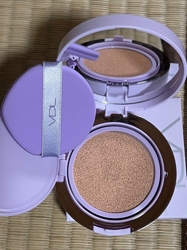 VDL パーフェクティング シルキーフィットカバークッションファンデーション A02（明るめのオークル）×2個