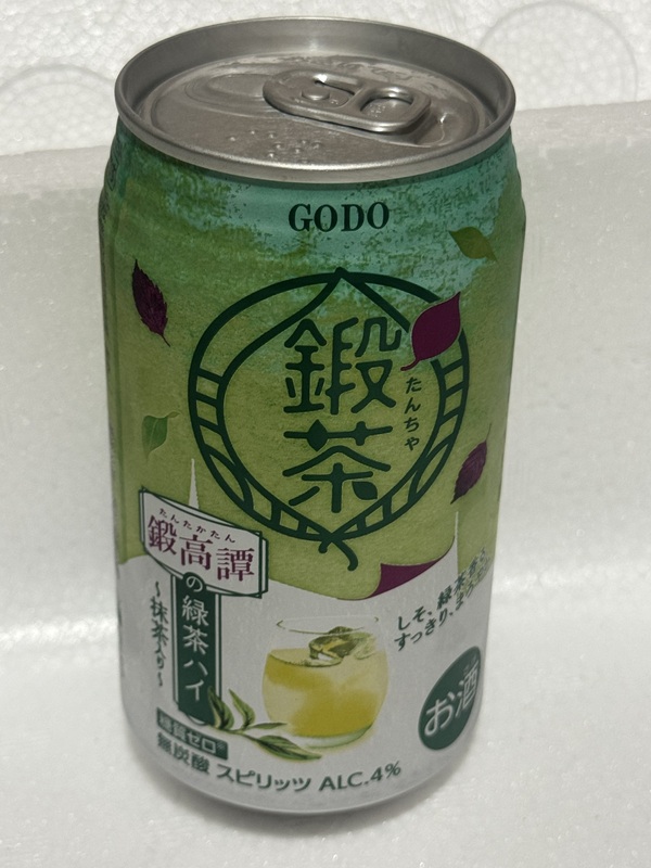 鍛茶 鍛高譚の緑茶ハイ×12本