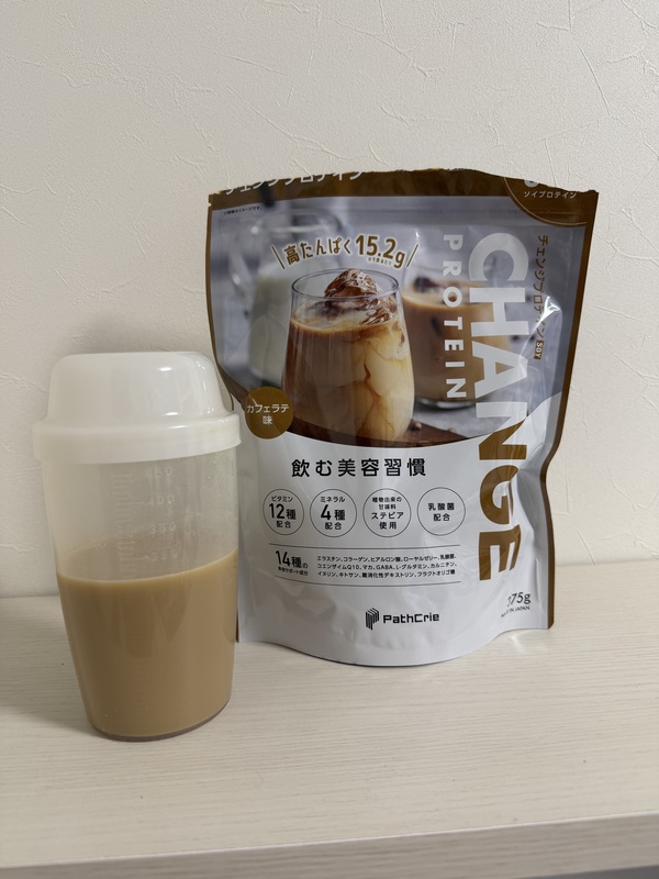 CHANGE PROTEIN�i�`�F���W�v���e�C���j�J�t�F���e��