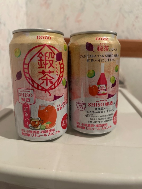 鍛茶 TAN TAKA TAN SHISO梅酒の紅茶ハイ×12本