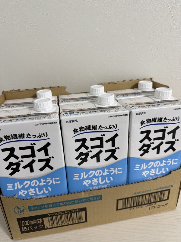 �X�S�C�_�C�Y �~���N�̂悤�ɂ₳���� �~���N�� 1000ml×6�{