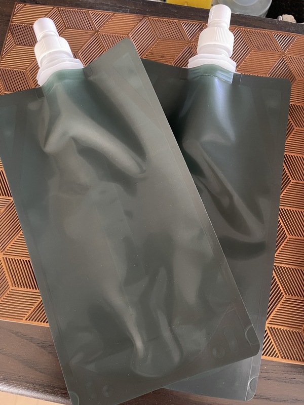 真空ワイン保存パウチ Vie-de Vin（ヴィドヴァン） 750ml　2点