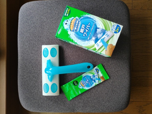 スクラビングバブル　網戸ワイパー本体セット ×3