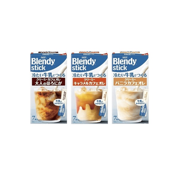 「ブレンディ®」 スティック 冷たい牛乳でつくるシリーズ 3種14点