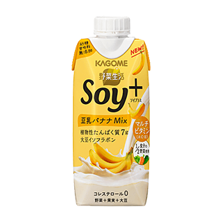 野菜生活 Soy+ 豆乳バナナMix 330ml 12本
