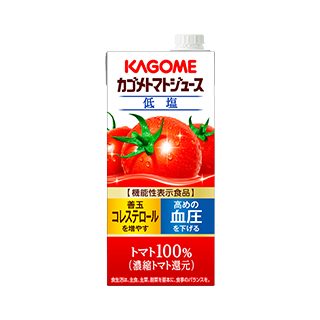 カゴメトマトジュース低塩 1L×6本
