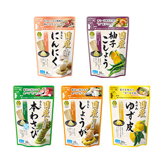 国産冷凍薬味シリーズ 5種