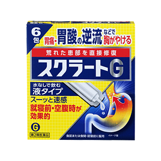 【第2類医薬品】スクラートG 6包