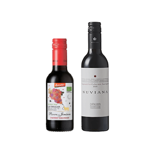 ミニ&ハーフボトル　赤ワイン2種4本セット