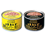 鶏肉＆レバー 卵入り／ささみ＆レバーミンチ 2種6缶セット