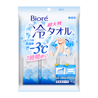 ビオレ 冷タオル（無香性 5枚入）×6